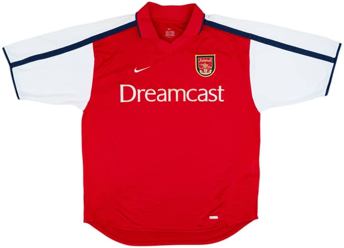 2000-02 Arsenal Home Shirt Henry #14 - 8/10 - (L)