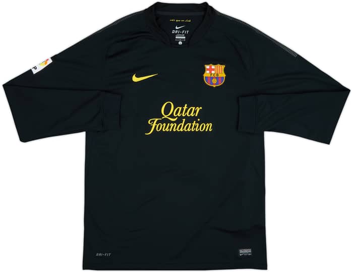 2011-12 Barcelona Away L/S Shirt Messi #10 - 7/10 - (L)