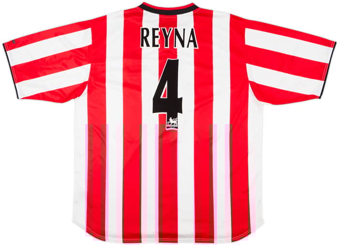 2000-02 Sunderland Home Shirt Reyna #4 - 6/10 - (XXL)