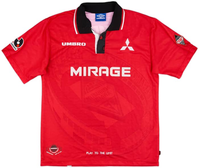 1997 Urawa Red Diamonds Home Shirt - 9/10 - (M/L)