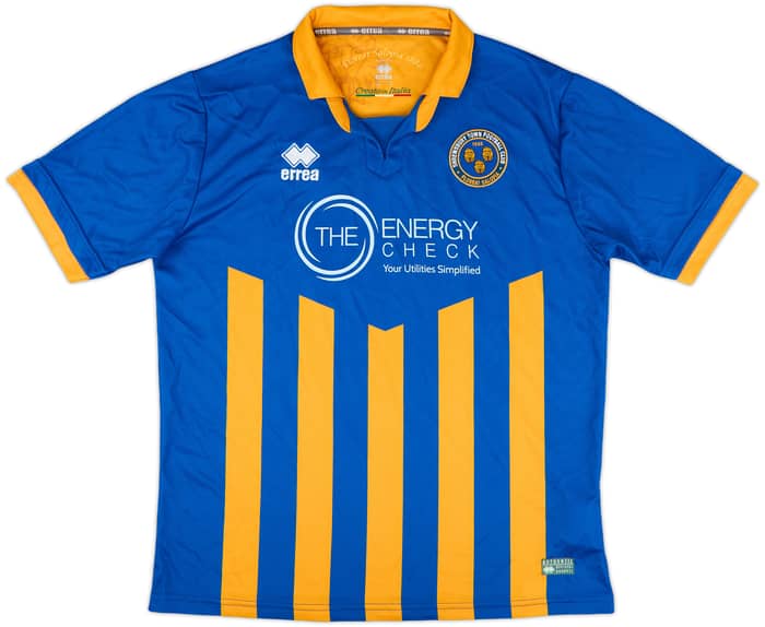2017-18 Shrewsbury Home Shirt - 9/10 - (L)
