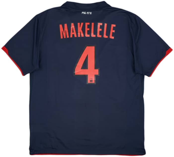 2010-11 Paris Saint-Germain Away Shirt Makelele #4 - 8/10 - (XL)
