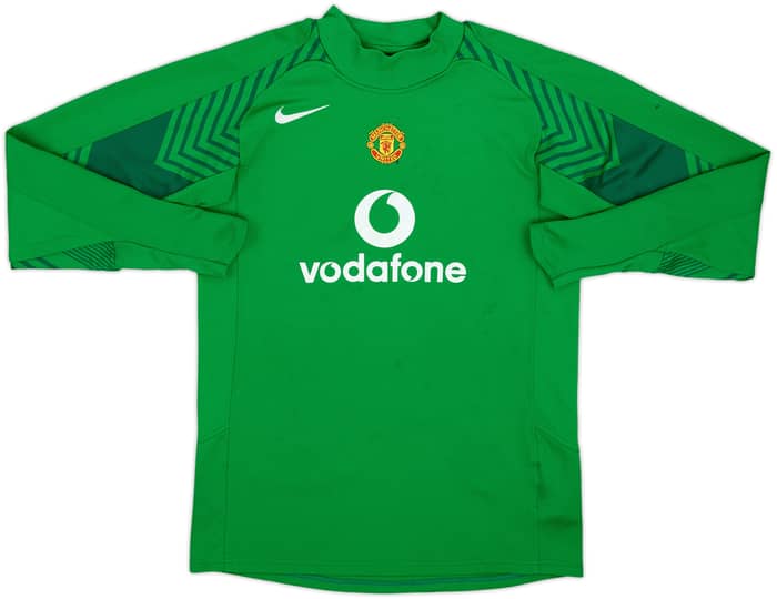 2005-06 Manchester United GK Shirt Van Der Sar #19 - 7/10 - (XL.Boys)