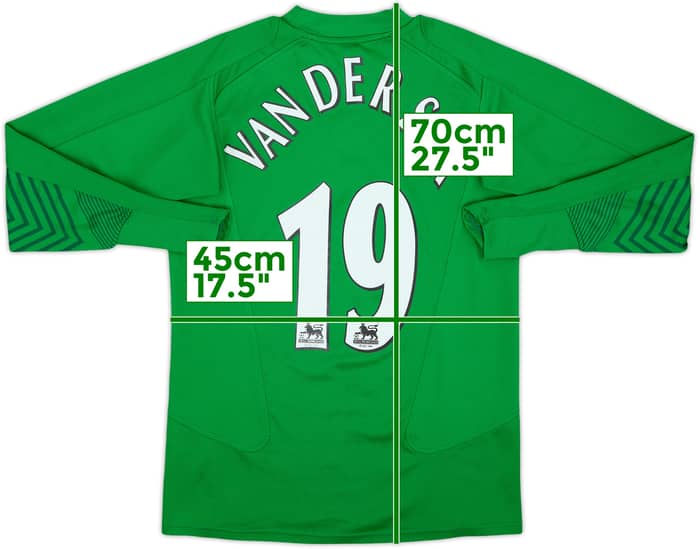 2005-06 Manchester United GK Shirt Van Der Sar #19 - 7/10 - (XL.Boys)