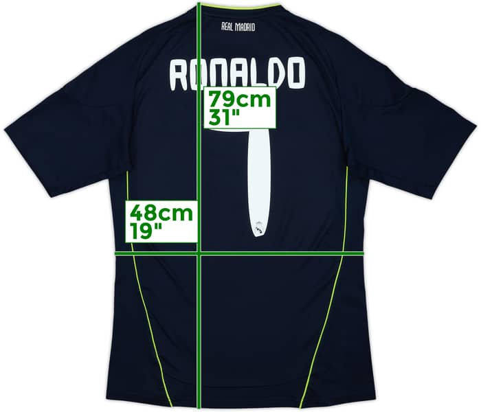 2010-11 Real Madrid Away Shirt Ronaldo #7 - 10/10 - (M)