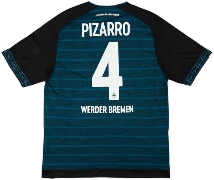 2018-19 Werder Bremen Away Shirt Pizarro #4 - 8/10 - (XL)