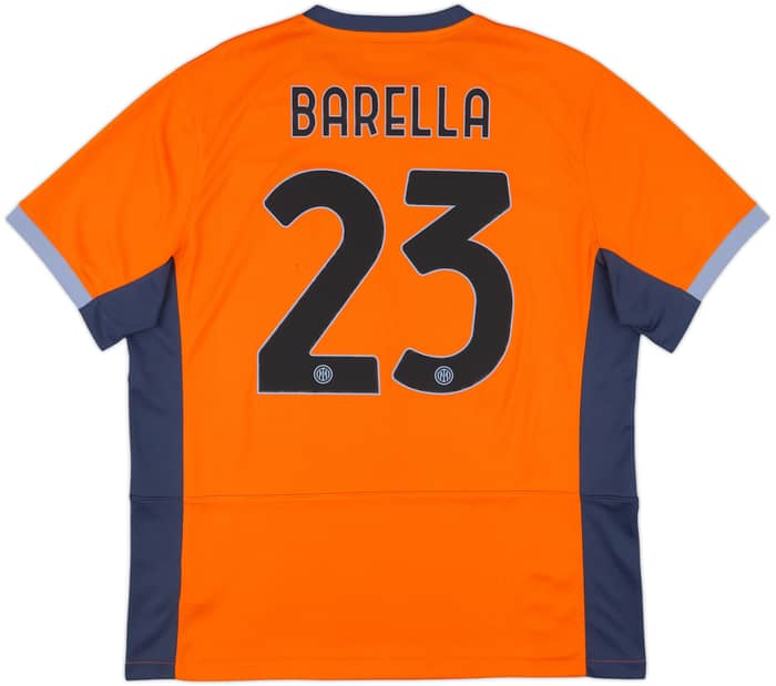 2023-24 Inter Milan Third Shirt Barella #23 - 8/10 - (XL)