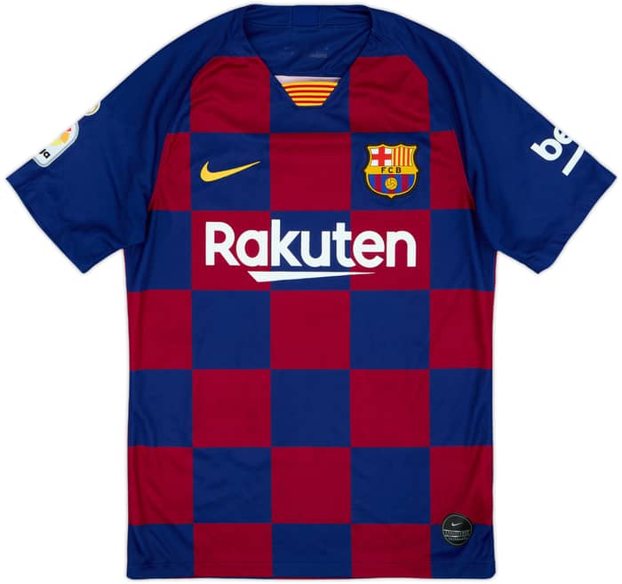 2019-20 Barcelona Home Shirt Messi #10 - 8/10 - (S)