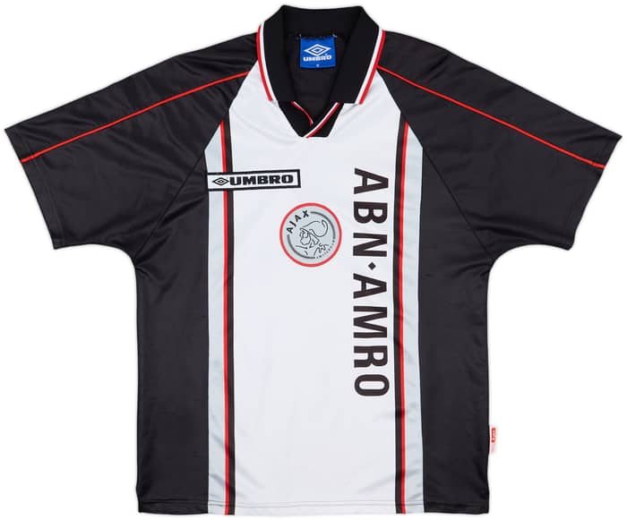 1998-99 Ajax Away Shirt F.De Boer #4 - 8/10 - (M)
