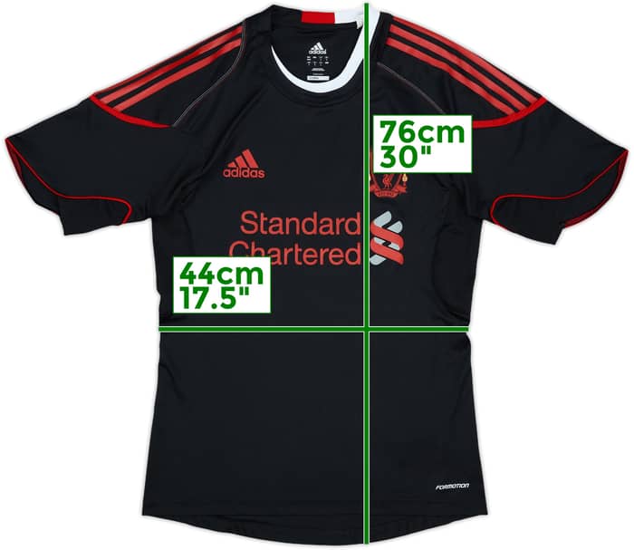 2010-11 Liverpool adidas Formotion Training Shirt - 9/10 - (M)