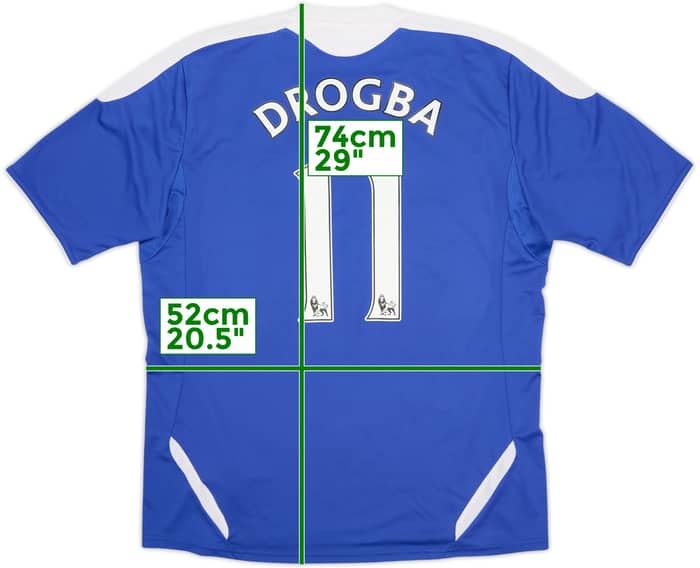2011-12 Chelsea Home Shirt Drogba #11 - 5/10 - (L)