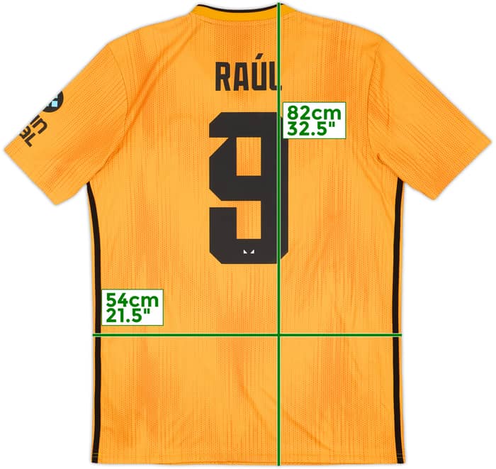 2019-20 Wolves Home Shirt Raul #9 - 10/10 - (L)
