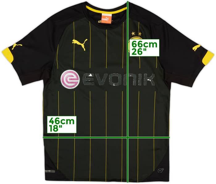 2014-16 Borussia Dortmund Away Shirt - 4/10 - (S)