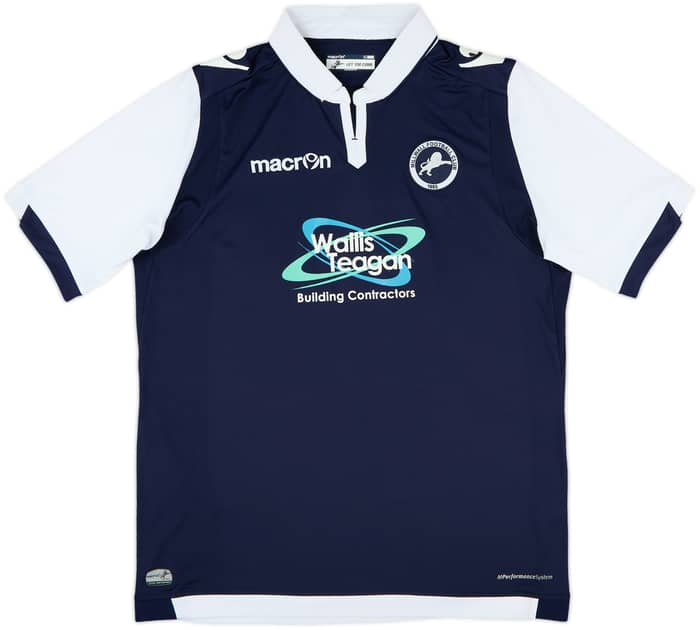 2015-16 Millwall Home Shirt - 6/10 - (L)