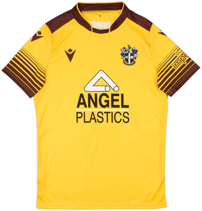 2020-21 Sutton United Home Shirt - 8/10 - (L)