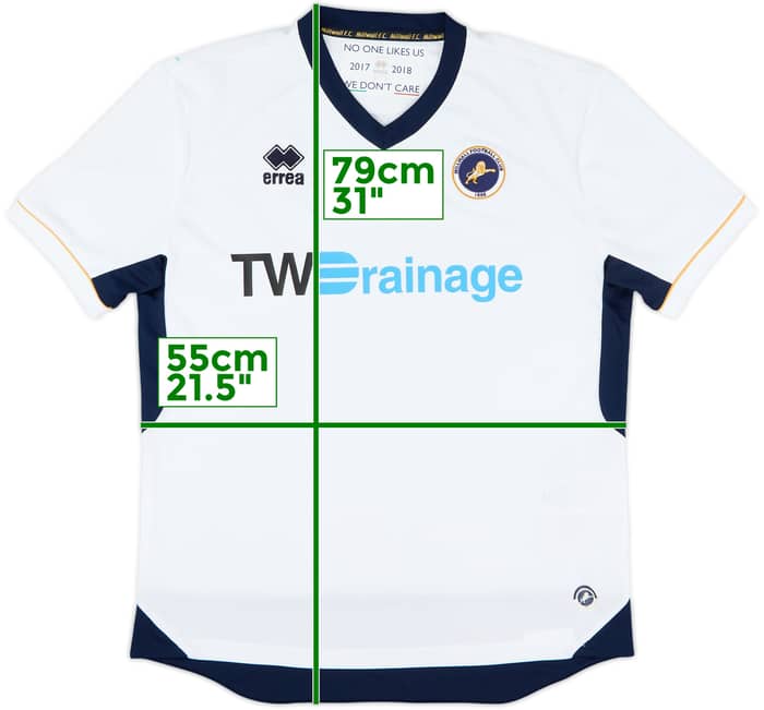 2017-18 Millwall Away Shirt - 9/10 - (L)