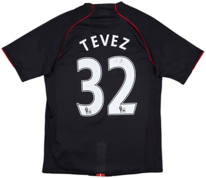 2007-08 Manchester United Away Shirt Tevez #32 - 5/10 - (XL.Boys)