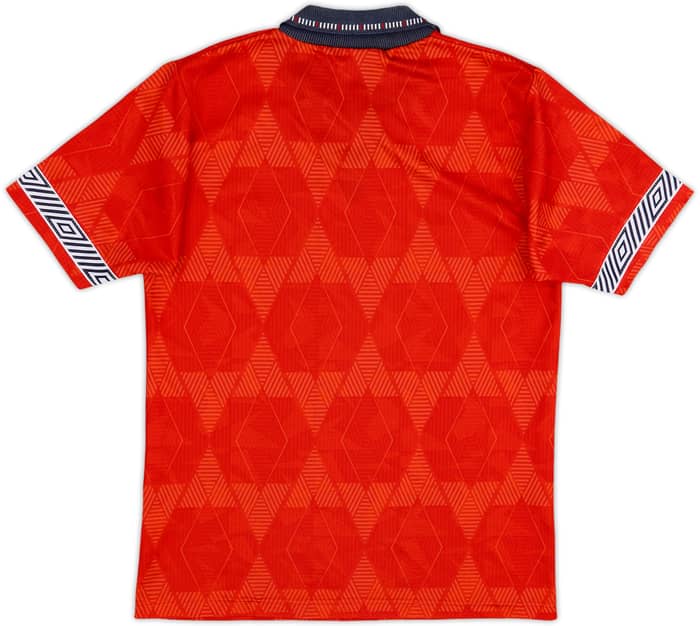 1990-93 England Away Shirt - 5/10 - (M.Boys)