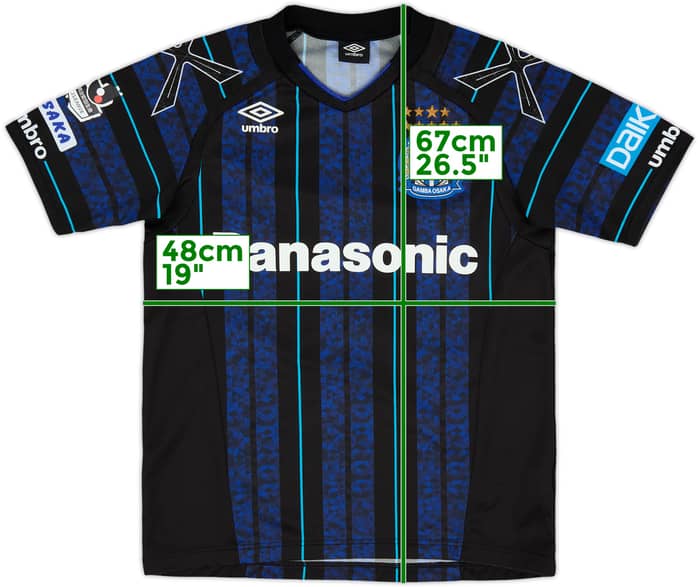 2017 Gamba Osaka 'AFC Cup' Home Shirt - 8/10 - (L.Boys)