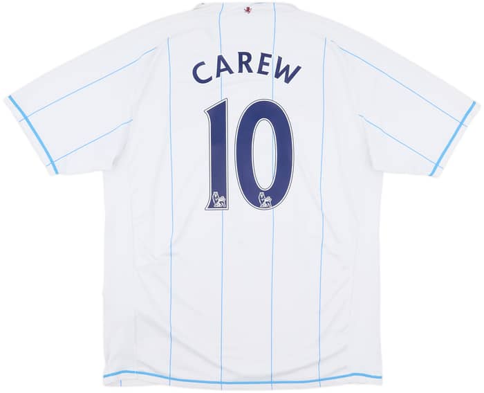 2007-08 Aston Villa Away Shirt Carew #10 - 6/10 - (XL)