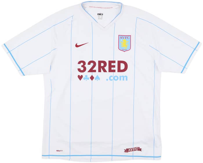 2007-08 Aston Villa Away Shirt Carew #10 - 6/10 - (XL)