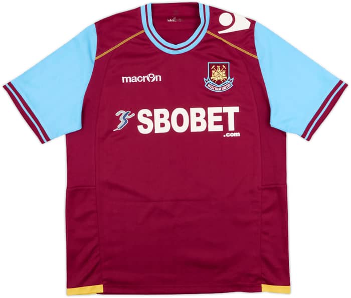 2011-12 West Ham Home Shirt - 7/10 - (L)