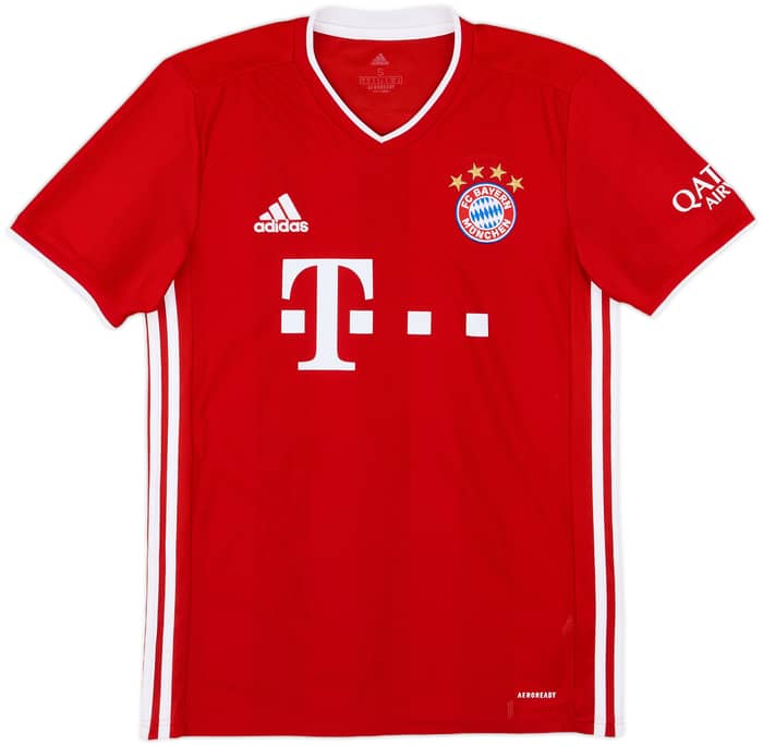 2020-21 Bayern Munich Home Shirt Lewandowski #9 - 8/10 - (S)