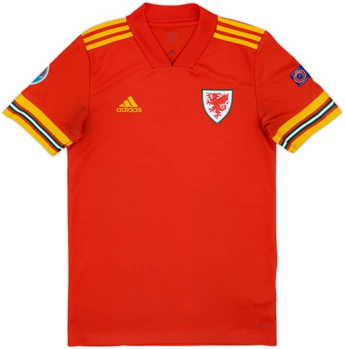 2020-21 Wales Home Shirt - 8/10 - (S)