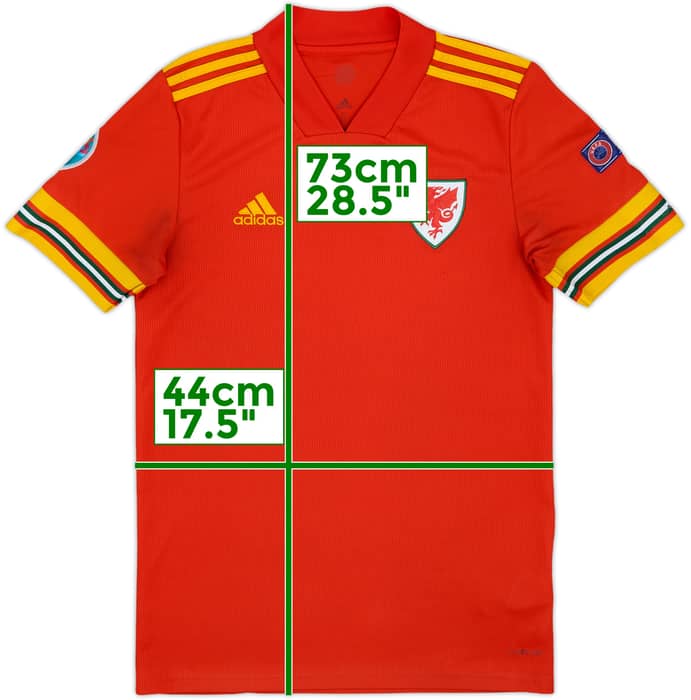 2020-21 Wales Home Shirt - 8/10 - (S)