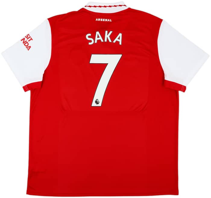 2022-23 Arsenal Home Shirt Saka #7 (XXL)