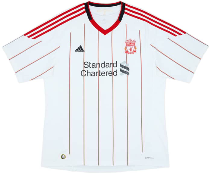 2010-11 Liverpool Away Shirt Meireles #4 - 5/10 - (XXL)