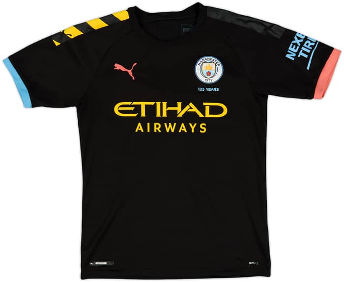 2019-20 Manchester City Away Shirt Laporte #14 - 7/10 - (S)