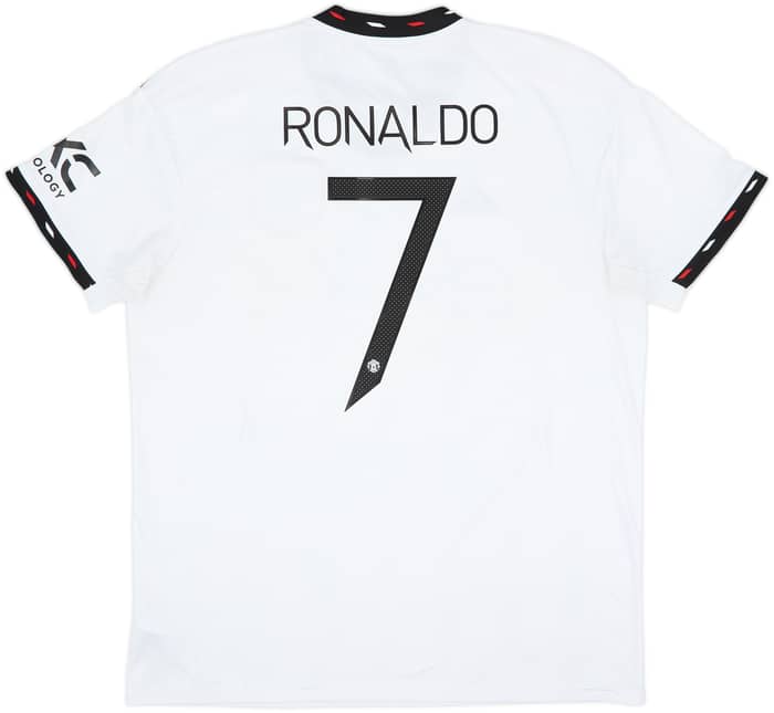 2022-23 Manchester United Away Shirt Ronaldo #7 - 8/10 - (XL)