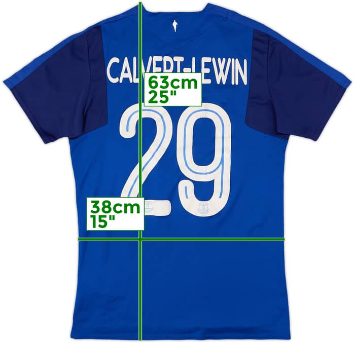 2017-18 Everton Home Shirt Celvert-Lewin #29 - 6/10 - (S)