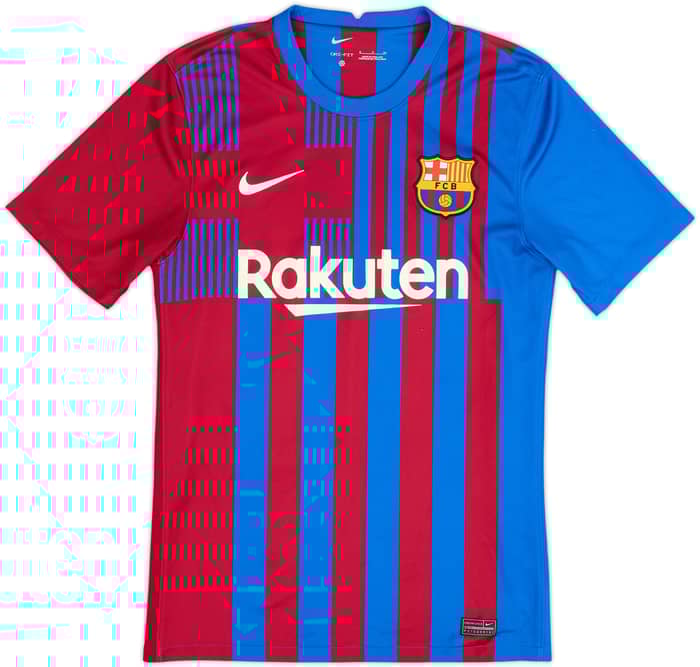 2021-22 Barcelona Home Shirt Gavi #30 - 9/10 - (S)