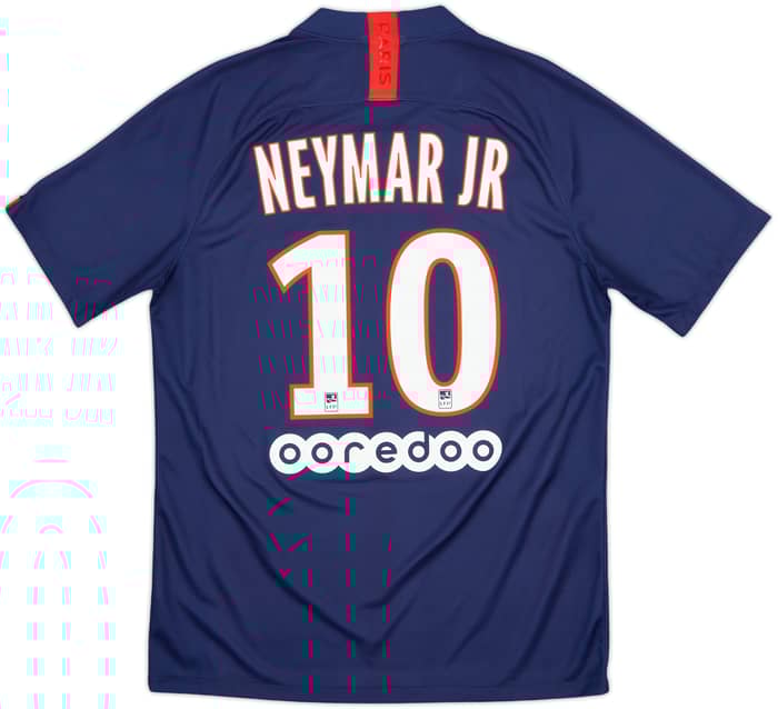 2019-20 Paris Saint-Germain Home Shirt Neymar Jr #10 - 10/10 - (M)