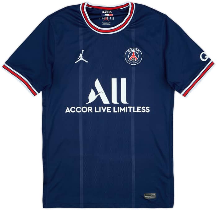 2021-22 Paris Saint-Germain Home Shirt Messi #30 - 8/10 - (S)