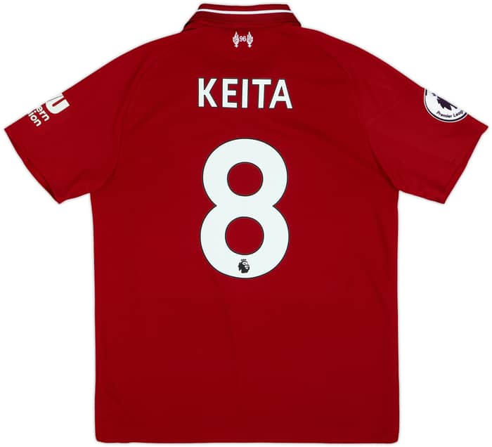 2018-19 Liverpool Home Shirt Keita #8 - 9/10 - (M)