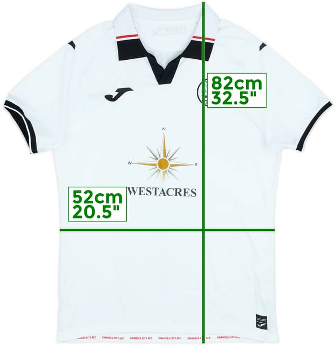 2022-23 Swansea Home Shirt - 8/10 - (M)