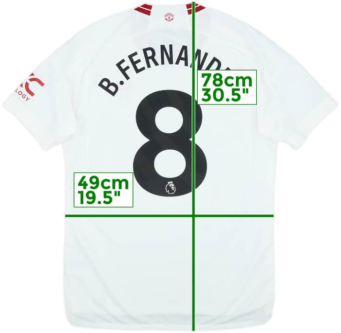 2023-24 Manchester United Third Shirt B.Fernandes #8 (M)