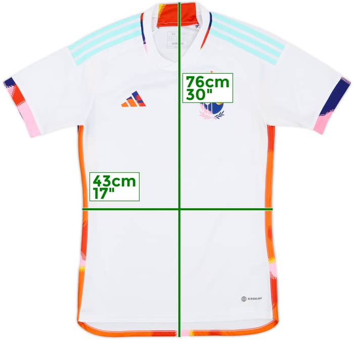 2022-23 Belgium Away Shirt - 8/10 - (XS)