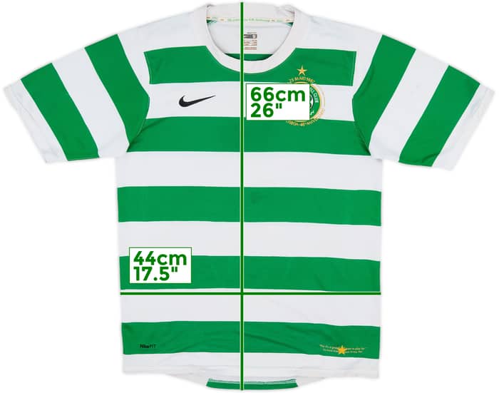 2007-08 Celtic Home Shirt - 5/10 - (S)