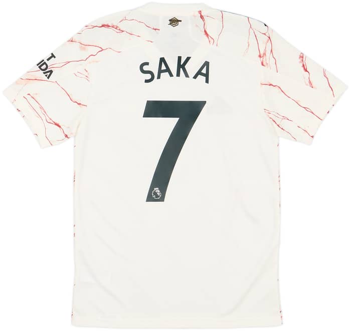 2020-21 Arsenal Away Shirt Saka #7 - 10/10 - (S)