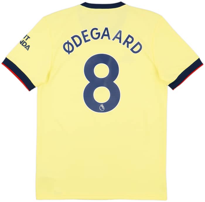 2021-22 Arsenal Away Shirt Odegaard #8 - 10/10 - (M)