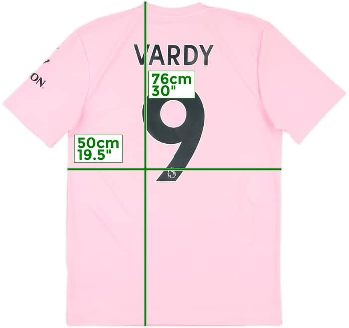 2019-20 Leicester Third Shirt Vardy #9 - 9/10 - (S)