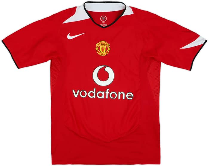2004-06 Manchester United Home Shirt Ronaldo #7 - 8/10 - (S)