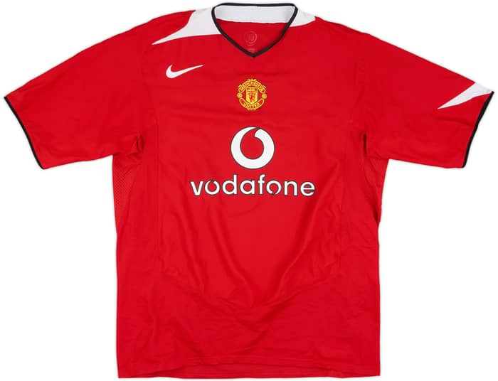 2004-06 Manchester United Home Shirt Rooney #8 - 8/10 - (L)