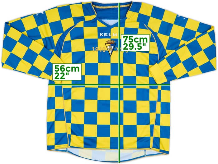 2010-11 Cadiz Centenary Fourth L/S Shirt - 5/10 - (L)