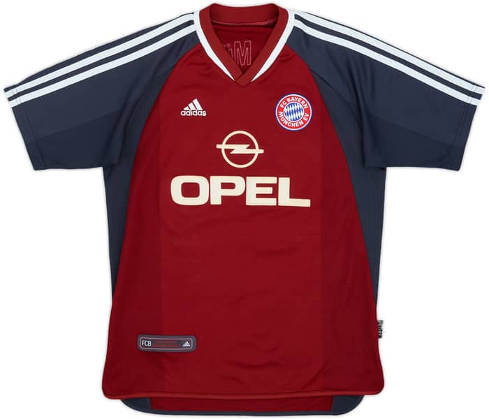 2002-03 Bayern Munich Home Shirt Santa Cruz #24 - 7/10 - (XL.Boys)