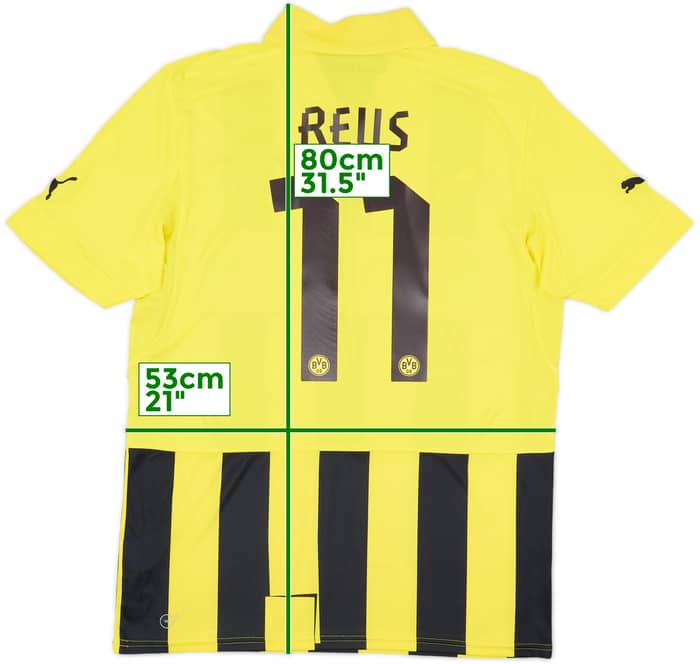 2012-13 Borussia Dortmund European Home Shirt Reus #11 - 7/10 - (L)